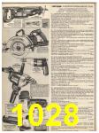 1982 Sears Fall Winter Catalog, Page 1028