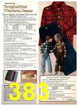 1977 Sears Fall Winter Catalog, Page 383