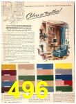 1949 Sears Spring Summer Catalog, Page 496