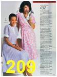 1988 Sears Spring Summer Catalog, Page 209