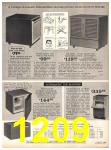 1971 Sears Fall Winter Catalog, Page 1209