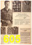 1961 Sears Fall Winter Catalog, Page 605