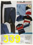 1986 Sears Spring Summer Catalog, Page 339