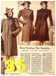 1940 Sears Fall Winter Catalog, Page 85