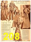 1940 Sears Fall Winter Catalog, Page 208