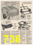 1982 Sears Fall Winter Catalog, Page 736