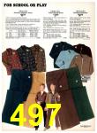 1977 Sears Fall Winter Catalog, Page 497