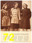 1944 Sears Fall Winter Catalog, Page 72