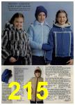 1980 Sears Fall Winter Catalog, Page 215