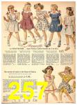 1943 Sears Spring Summer Catalog, Page 257