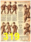 1942 Sears Fall Winter Catalog, Page 319