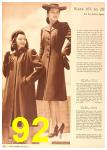 1943 Sears Fall Winter Catalog, Page 92