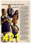 1972 Sears Fall Winter Catalog, Page 421