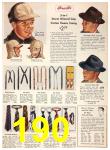 1945 Sears Fall Winter Catalog, Page 190