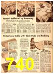 1942 Sears Fall Winter Catalog, Page 740