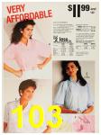 1987 Sears Spring Summer Catalog, Page 103