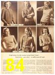 1945 Sears Fall Winter Catalog, Page 84