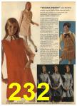 1968 Sears Fall Winter Catalog, Page 232