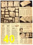 1950 Sears Fall Winter Catalog, Page 40