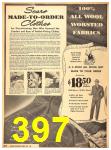 1940 Sears Fall Winter Catalog, Page 397