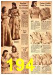 1942 Sears Spring Summer Catalog, Page 194