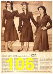 1943 Sears Spring Summer Catalog, Page 106