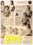 1955 Sears Fall Winter Catalog, Page 291