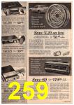 1969 Sears Winter Catalog, Page 259