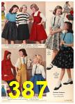 1957 Sears Fall Winter Catalog, Page 387