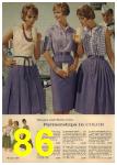 1961 Sears Spring Summer Catalog, Page 86