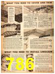 1951 Sears Fall Winter Catalog, Page 786