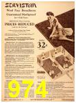 1940 Sears Fall Winter Catalog, Page 974