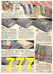 1940 Sears Fall Winter Catalog, Page 777