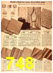 1942 Sears Spring Summer Catalog, Page 748