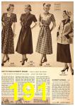 1949 Sears Fall Winter Catalog, Page 191