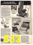 1974 Sears Fall Winter Catalog, Page 833