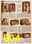 1940 Sears Spring Summer Catalog, Page 604