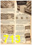 1954 Sears Spring Summer Catalog, Page 713