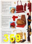 1966 Sears Fall Winter Catalog, Page 359