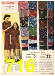 1941 Sears Fall Winter Catalog, Page 716