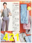 1987 Sears Fall Winter Catalog, Page 421