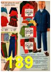 1969 Sears Winter Catalog, Page 189