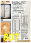 1988 Sears Fall Winter Catalog, Page 807