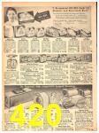 1941 Sears Spring Summer Catalog, Page 420