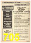 1977 Sears Fall Winter Catalog, Page 705