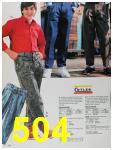 1988 Sears Fall Winter Catalog, Page 504