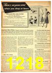 1951 Sears Spring Summer Catalog, Page 1218