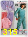 1986 Sears Fall Winter Catalog, Page 315