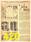 1945 Sears Fall Winter Catalog, Page 420