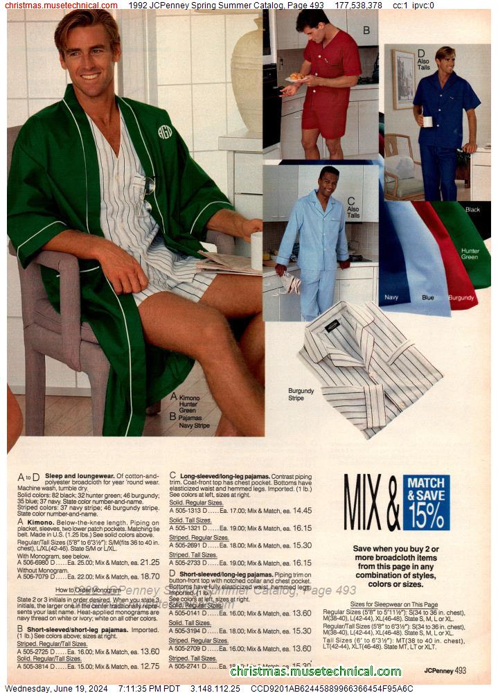 1992 JCPenney Spring Summer Catalog, Page 493